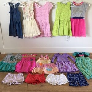 Lot of girls clothes, size 6-8